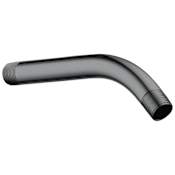 Delta 7" Wall Mounted Shower Arm Black Stainless